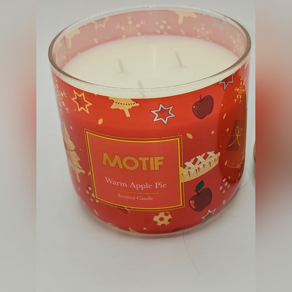 XMAS New Warm Apple pie 14oz 3 wick jar candle - Picture 3 of 4